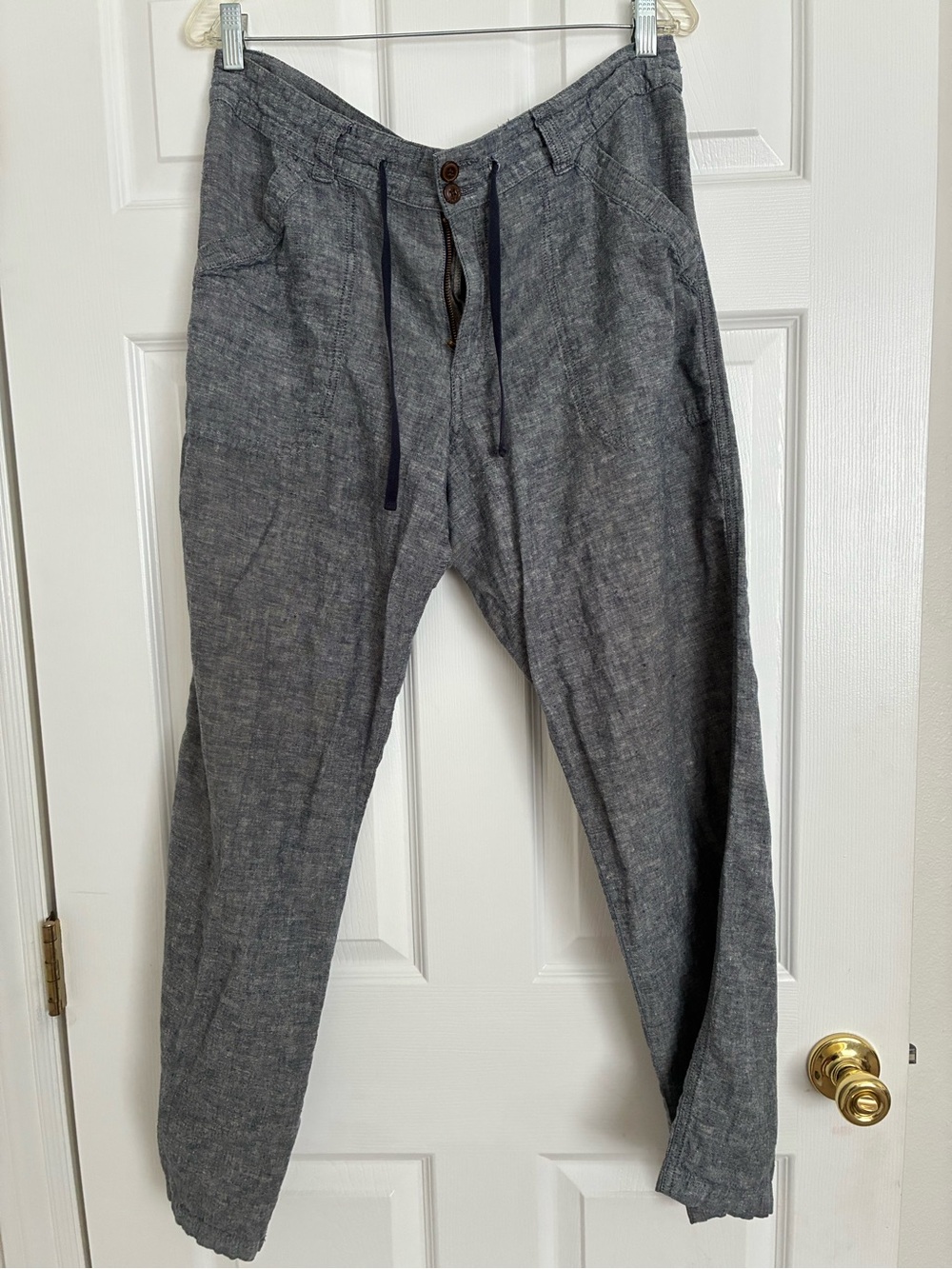 Patagonia Women’s Charcoal Gray Drawstring cotton/hemp